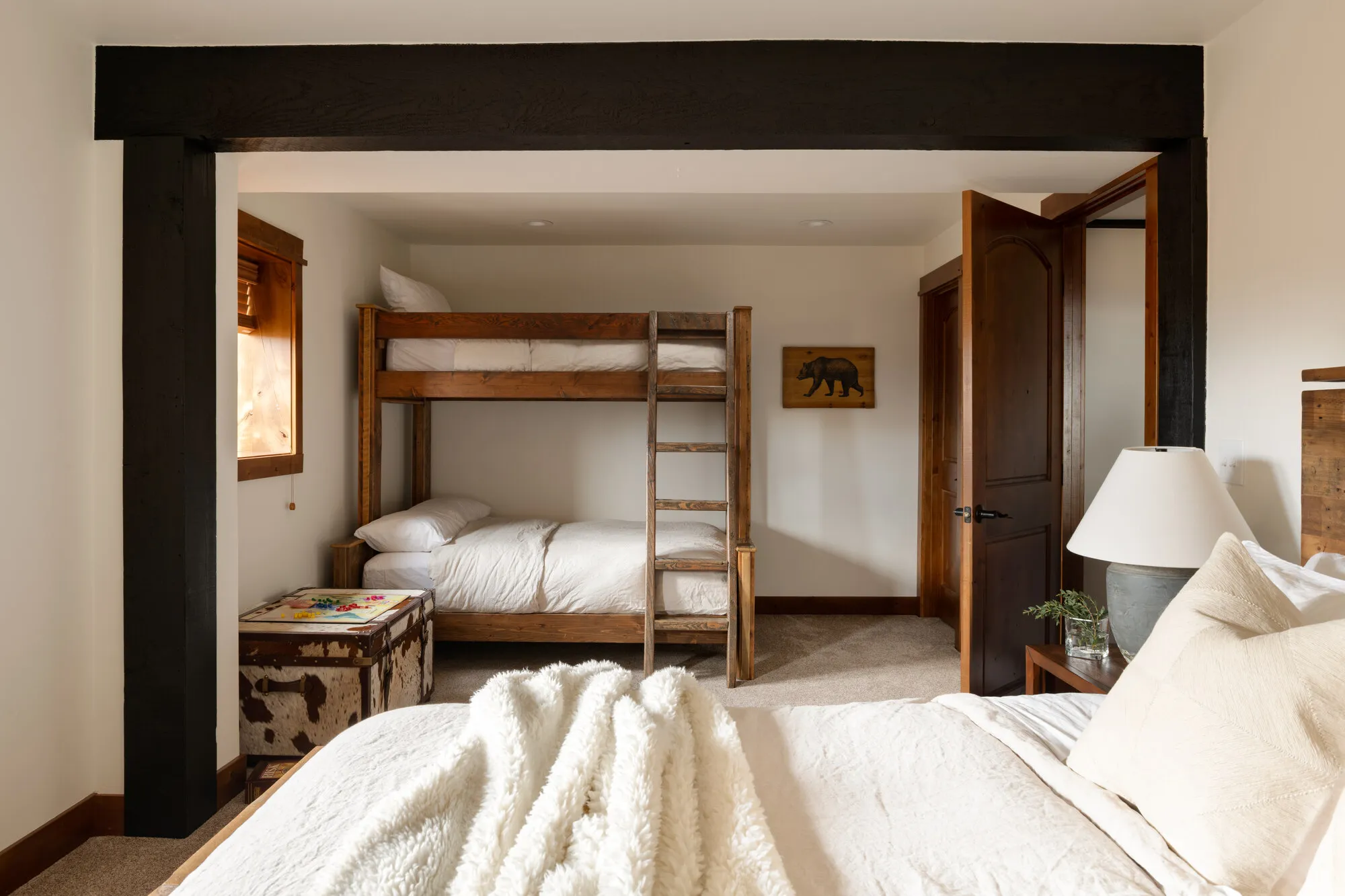 Bunk Room with twin-over-full bunk
